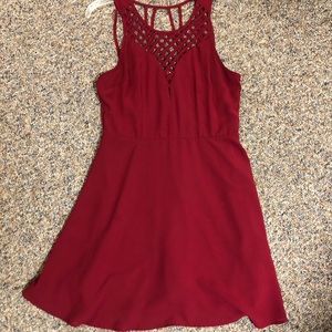 Maroon dress